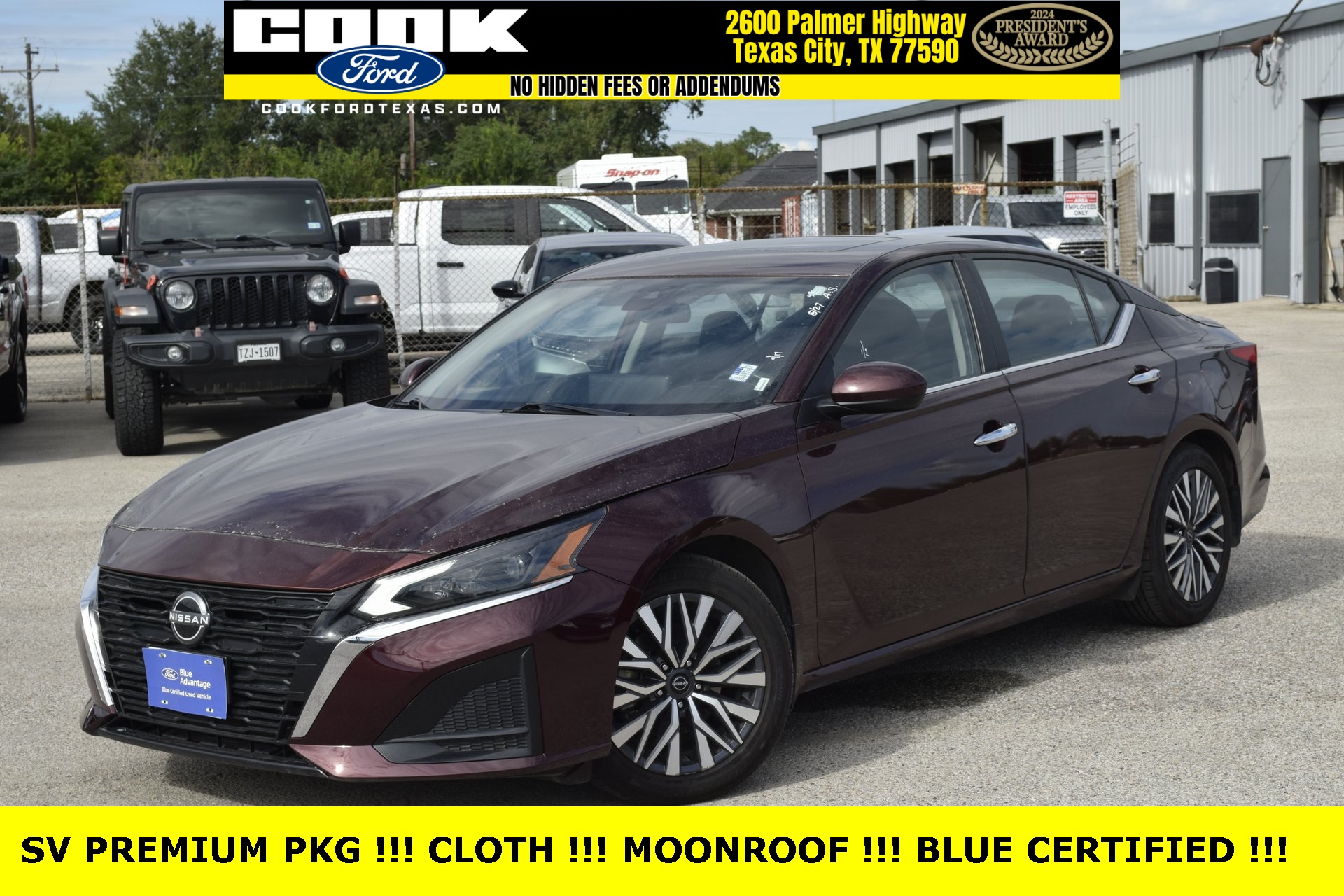 2023 Nissan Altima 2.5 SV Red at Emmons Autoplex