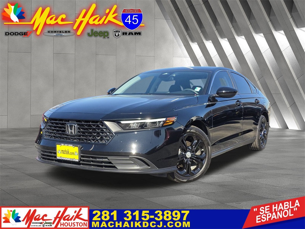 2024 Honda Accord LX Black at Community Honda