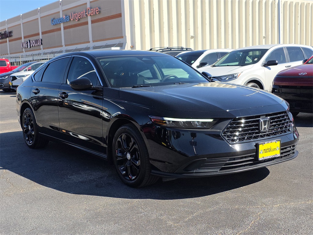 2024 Honda Accord LX Black at Community Honda