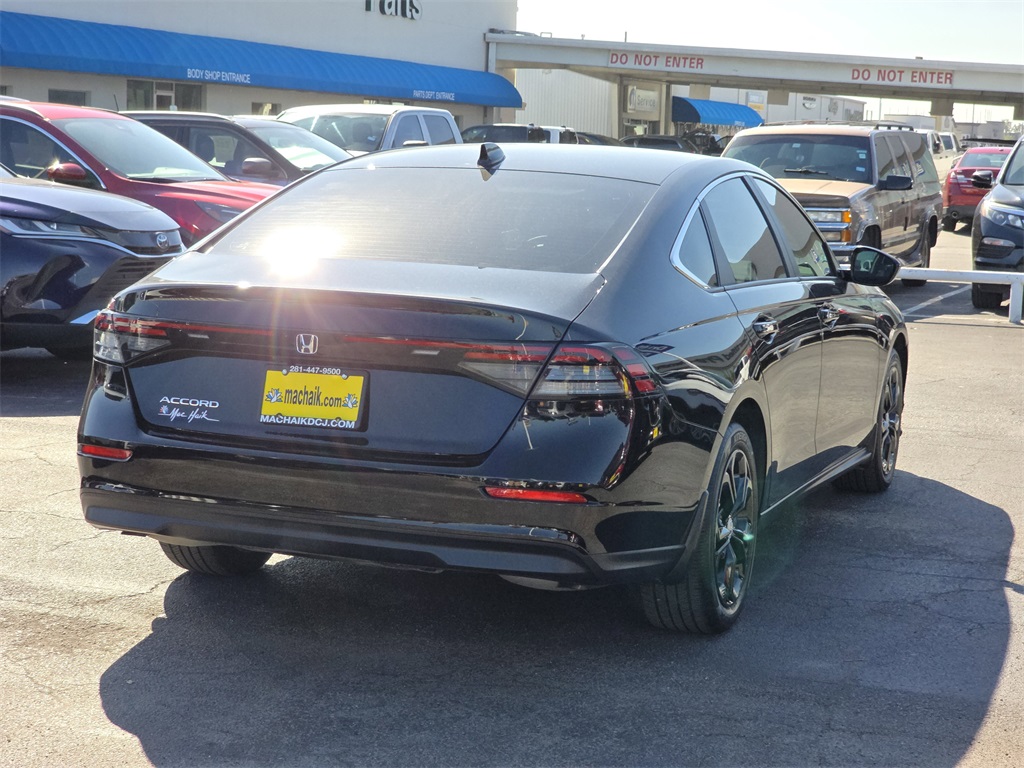2024 Honda Accord LX Black at Community Honda
