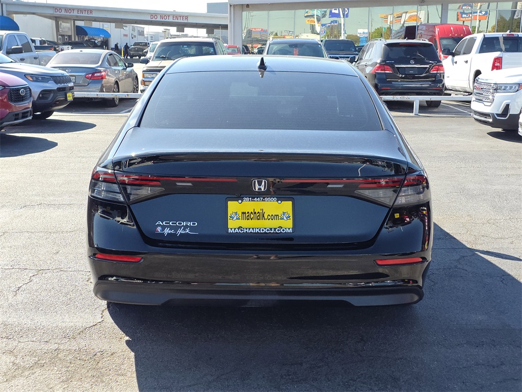 2024 Honda Accord LX Black at Community Honda