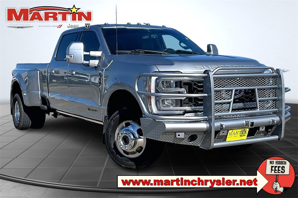 2023 Ford F-350SD Lariat Silver at Wharton Ford
