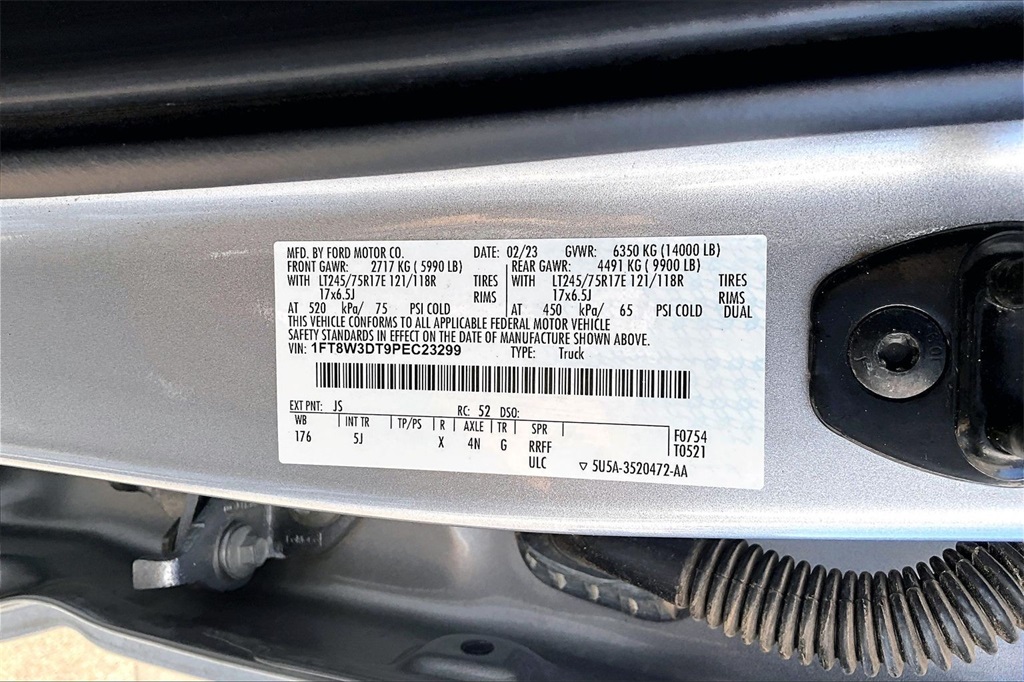 2023 Ford F-350SD Lariat Silver at Wharton Ford