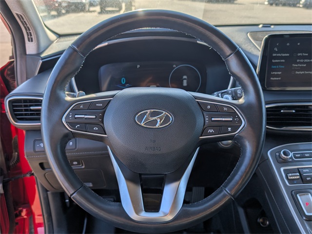 2022 Hyundai Santa Fe Limited Red at Classic Elite Chevrolet Sugar Land