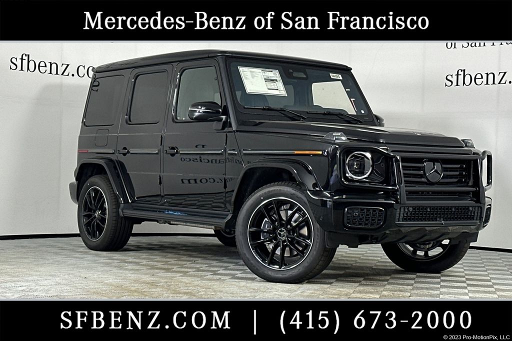 Obsidian Black Metallic 2026 Mercedes-Benz G-Class G 550 4MATIC SUV / Crossover All-Wheel Drive 9-Speed Automatic