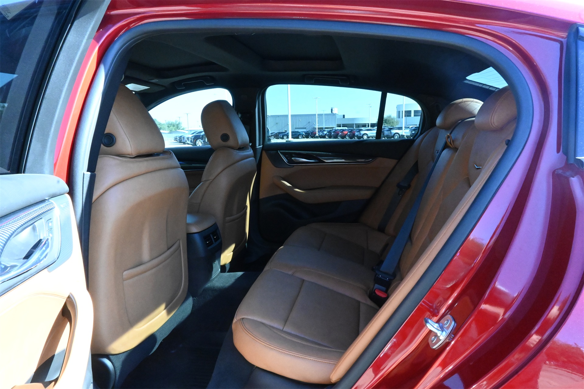 2025 Cadillac CT5 Sport Red at Bayway Cadillac of The Woodlands