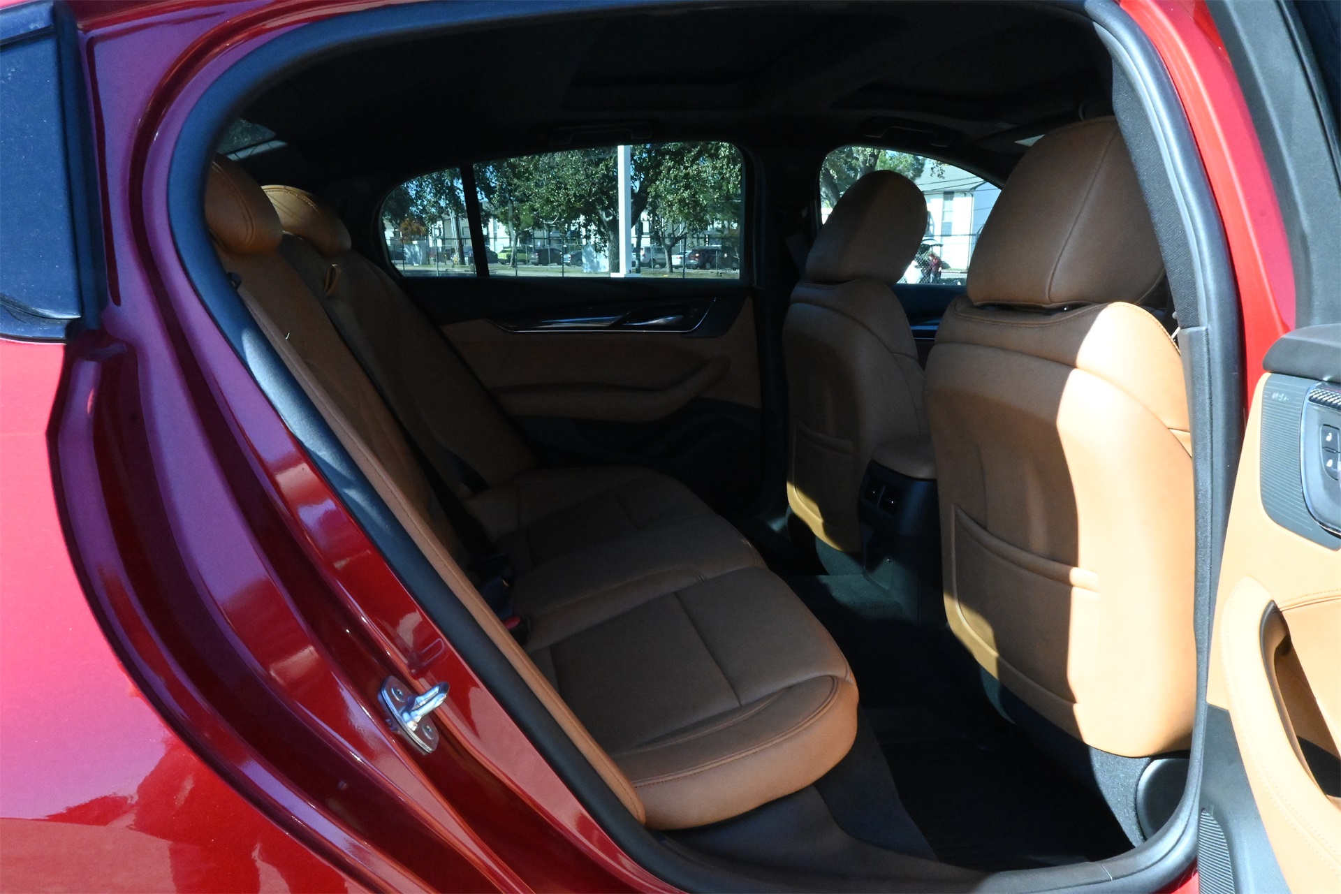 2025 Cadillac CT5 Sport Red at Bayway Cadillac of The Woodlands