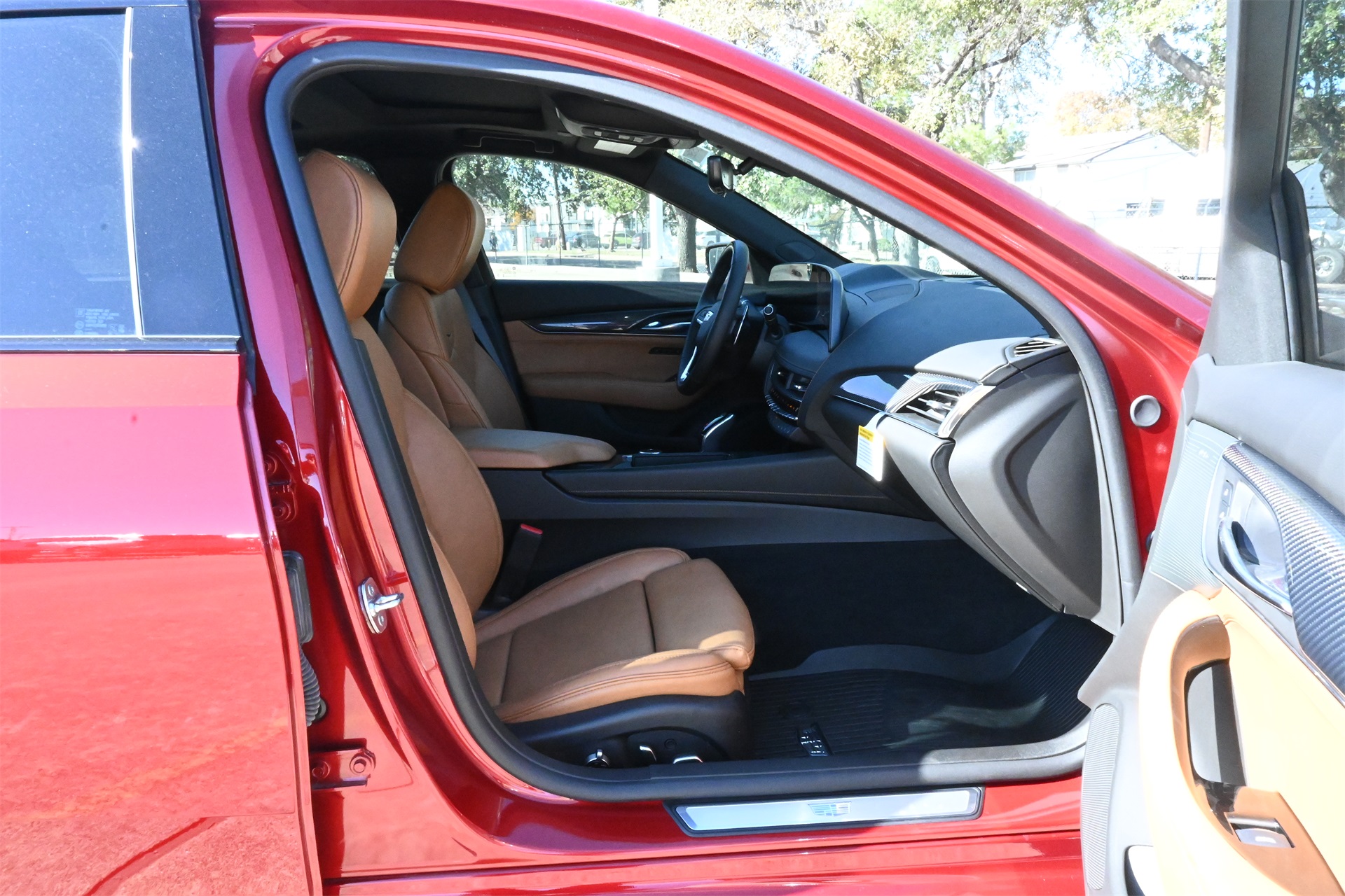 2025 Cadillac CT5 Sport Red at Bayway Cadillac of The Woodlands