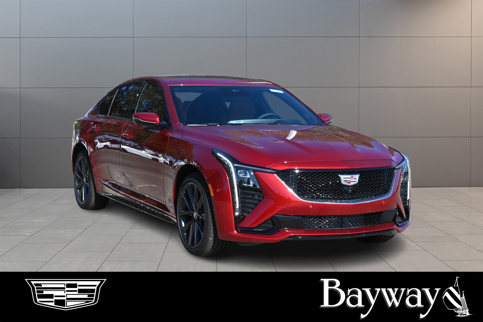 2025 Cadillac CT5 Sport Red at Bayway Cadillac of The Woodlands