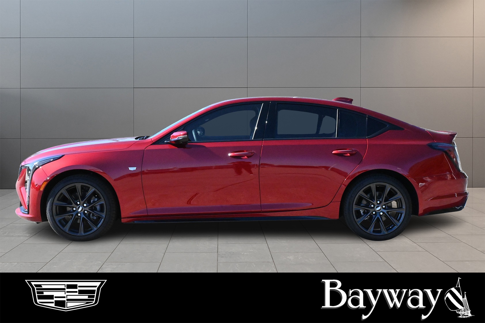 2025 Cadillac CT5 Sport Red at Bayway Cadillac of The Woodlands