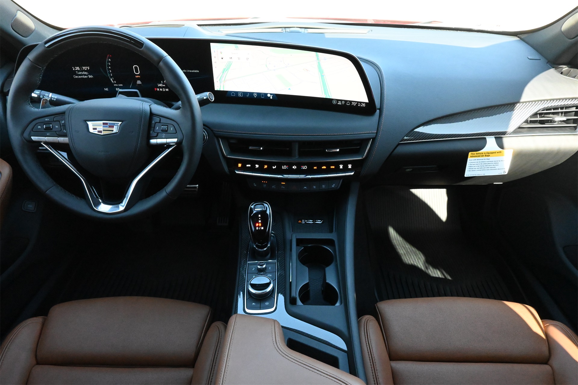 2025 Cadillac CT5 Sport Red at Bayway Cadillac of The Woodlands