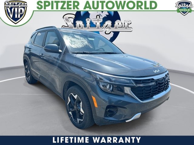 Gravity Gray 2026 Kia Seltos S FWD SUV / Crossover Front-Wheel Drive Continuously Variable Transmission