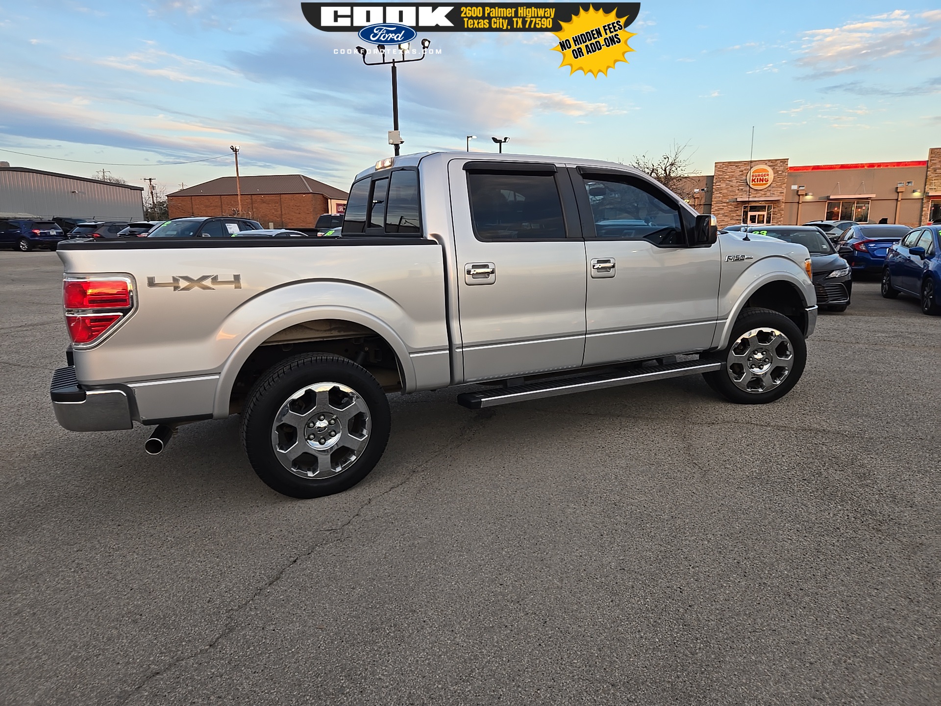 2012 Ford F-150 Lariat Silver at DeMontrond Gulf Freeway
