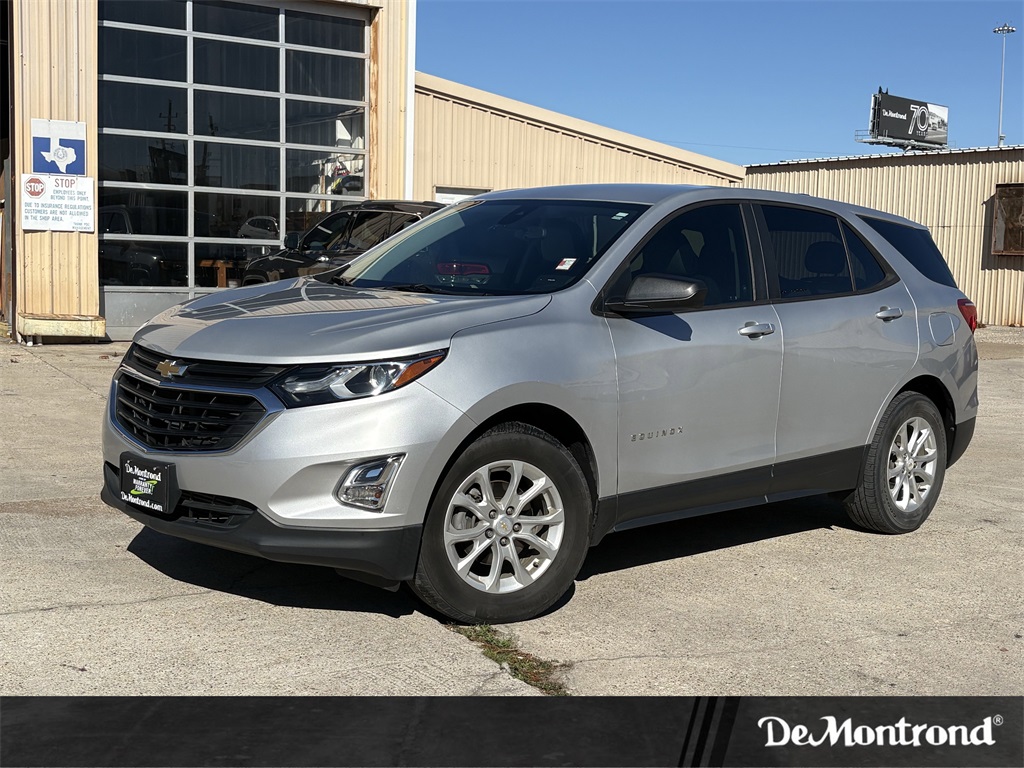 2020 Chevrolet Equinox LS Silver at DeMontrond Auto Country