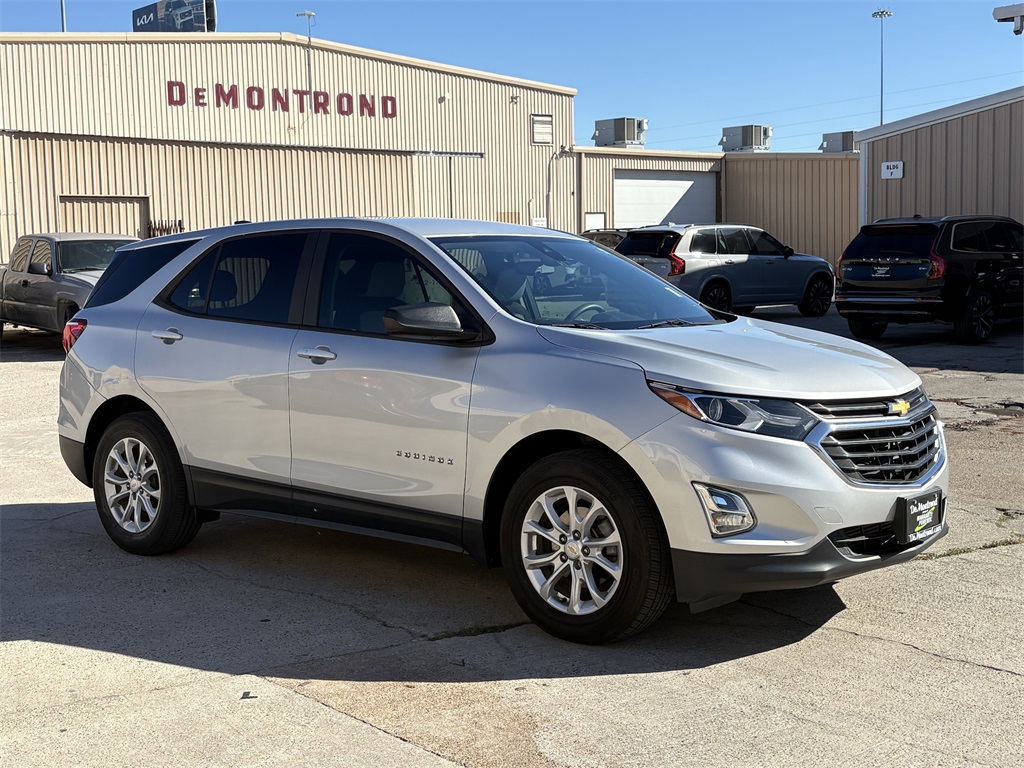 2020 Chevrolet Equinox LS Silver at DeMontrond Auto Country