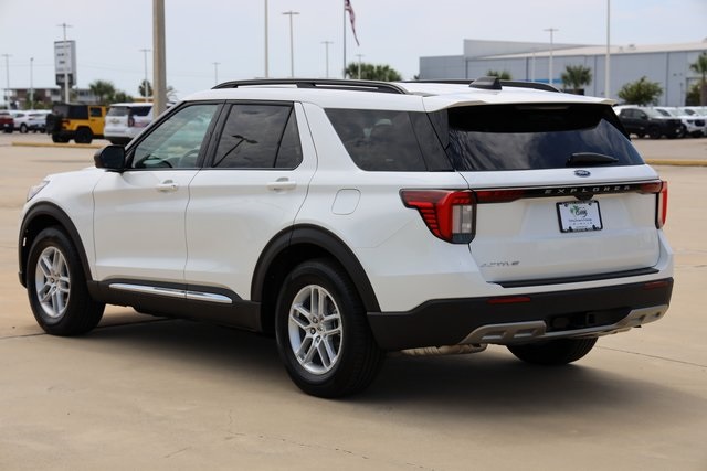2025 Ford Explorer Active White at Classic Ford Galveston