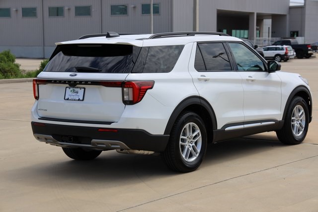 2025 Ford Explorer Active White at Classic Ford Galveston