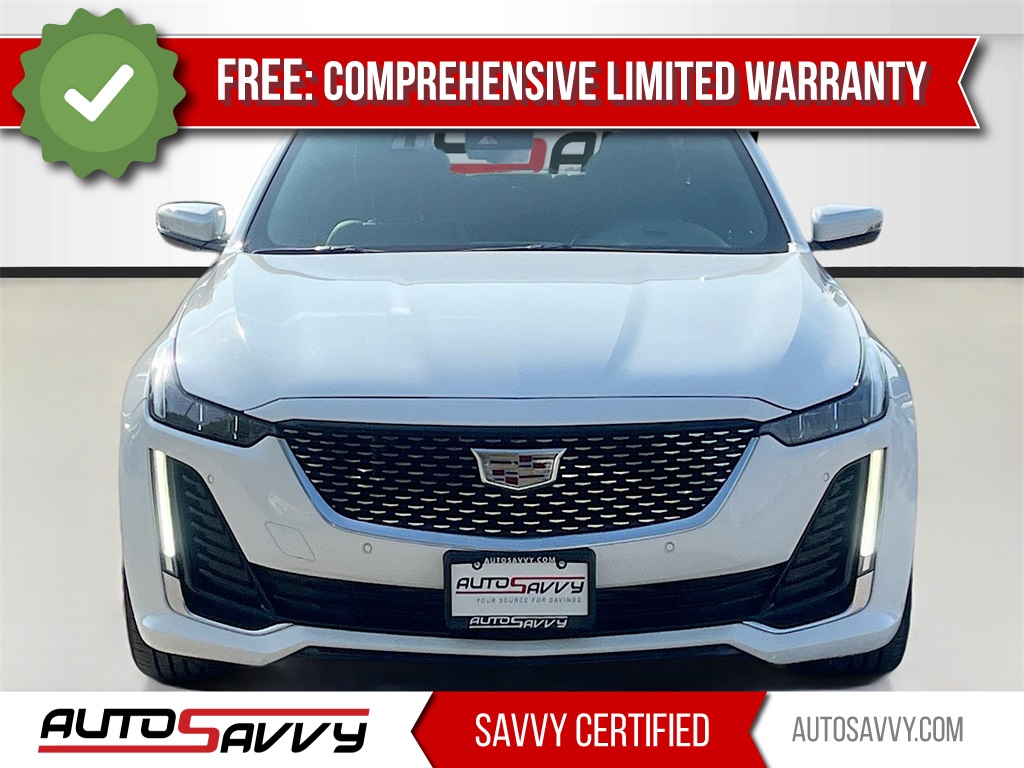 2023 Cadillac CT5 Premium Luxury White at Central Houston Nissan