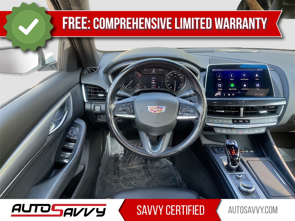 2023 Cadillac CT5 Premium Luxury White at Central Houston Nissan