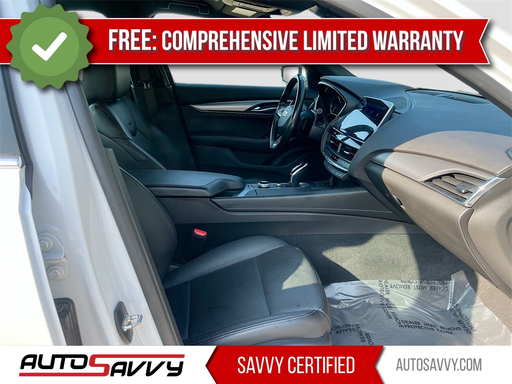 2023 Cadillac CT5 Premium Luxury White at Central Houston Nissan