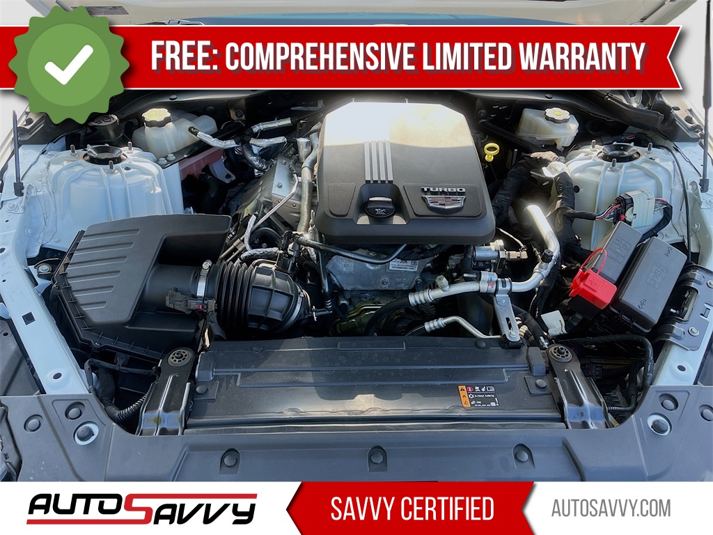 2023 Cadillac CT5 Premium Luxury White at Central Houston Nissan