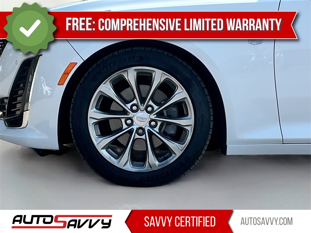 2023 Cadillac CT5 Premium Luxury White at Central Houston Nissan