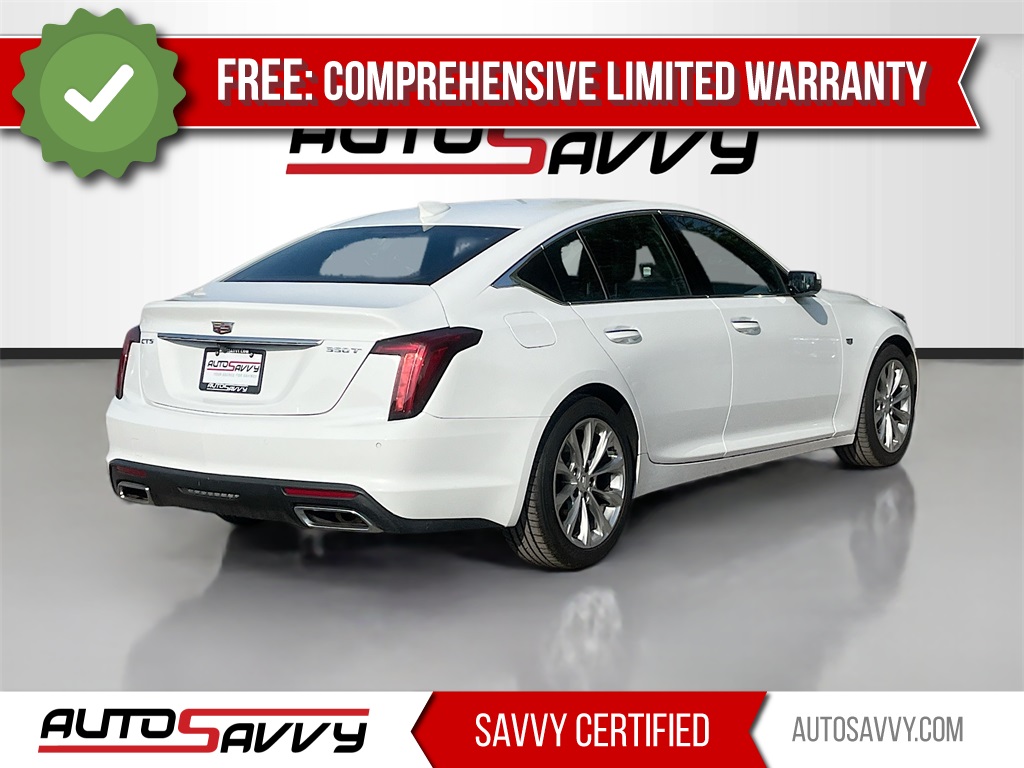 2023 Cadillac CT5 Premium Luxury White at Central Houston Nissan