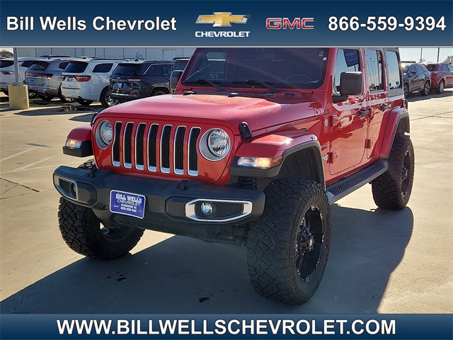 Used Car 2018 Jeep Wrangler  Unlimited Sahara For Sale Under $30,000 In Plainview, Texas