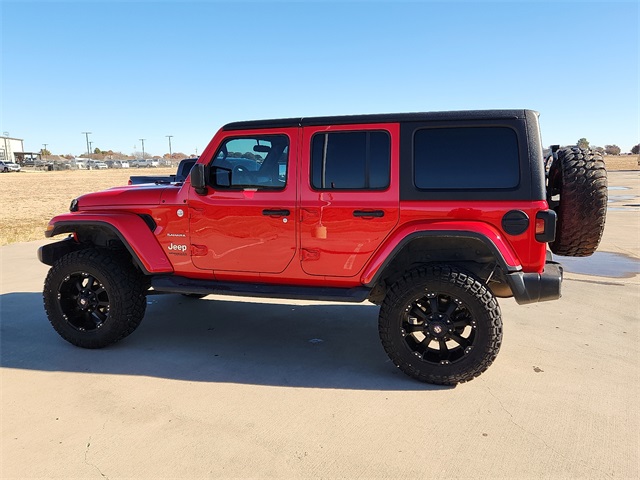 Used Car 2018 Jeep Wrangler  Unlimited Sahara For Sale Under $30,000 In Plainview, Texas