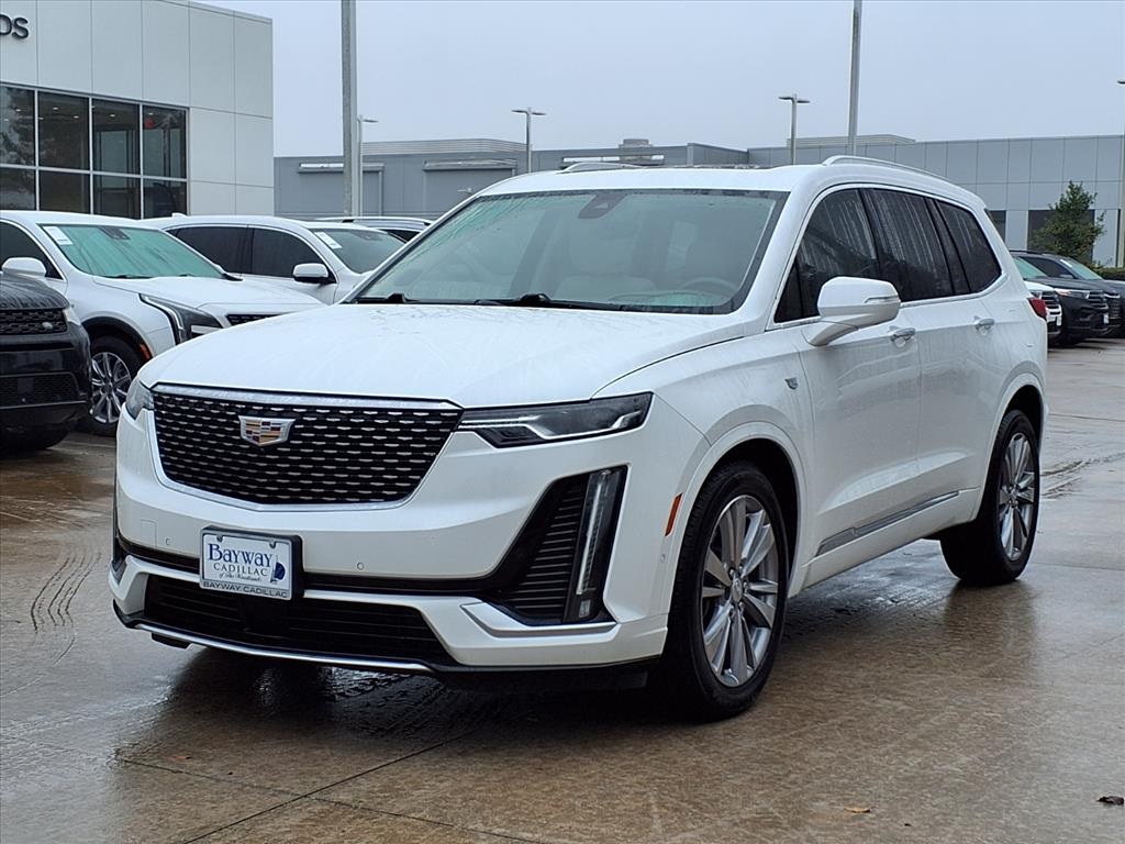 2023 Cadillac XT6 Premium Luxury White at Tom Peacock Cadillac