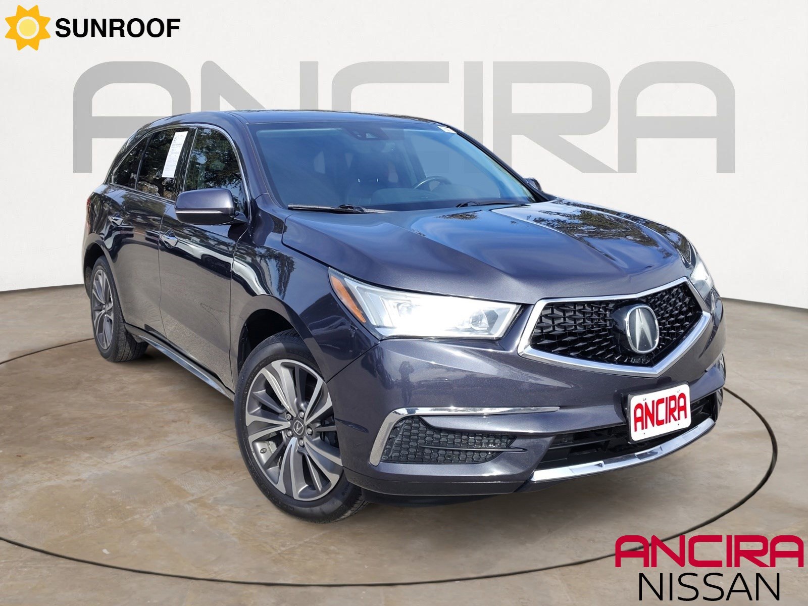 Used Car 2019 Acura Mdx  3.5l Technology Package For Sale Under $20,000 In San Antonio, Texas