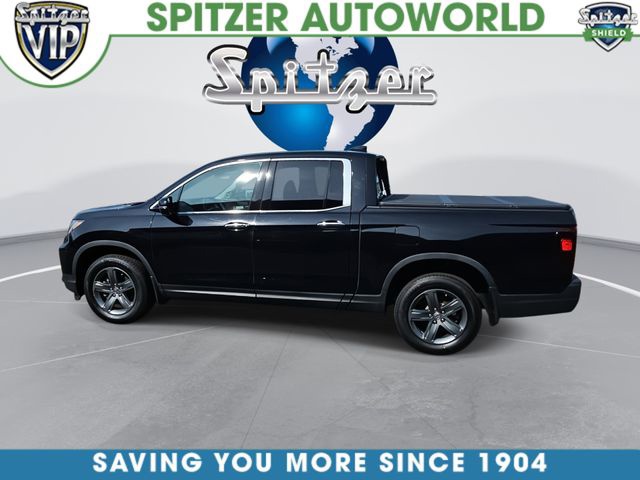 Crystal Black Pearl 2023 Honda Ridgeline Pickup Truck All-Wheel Drive 9-Speed Automatic