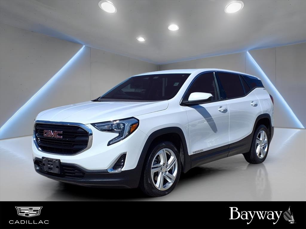 2018 GMC Terrain SLE White at Texan Dodge Chrysler Jeep Ram
