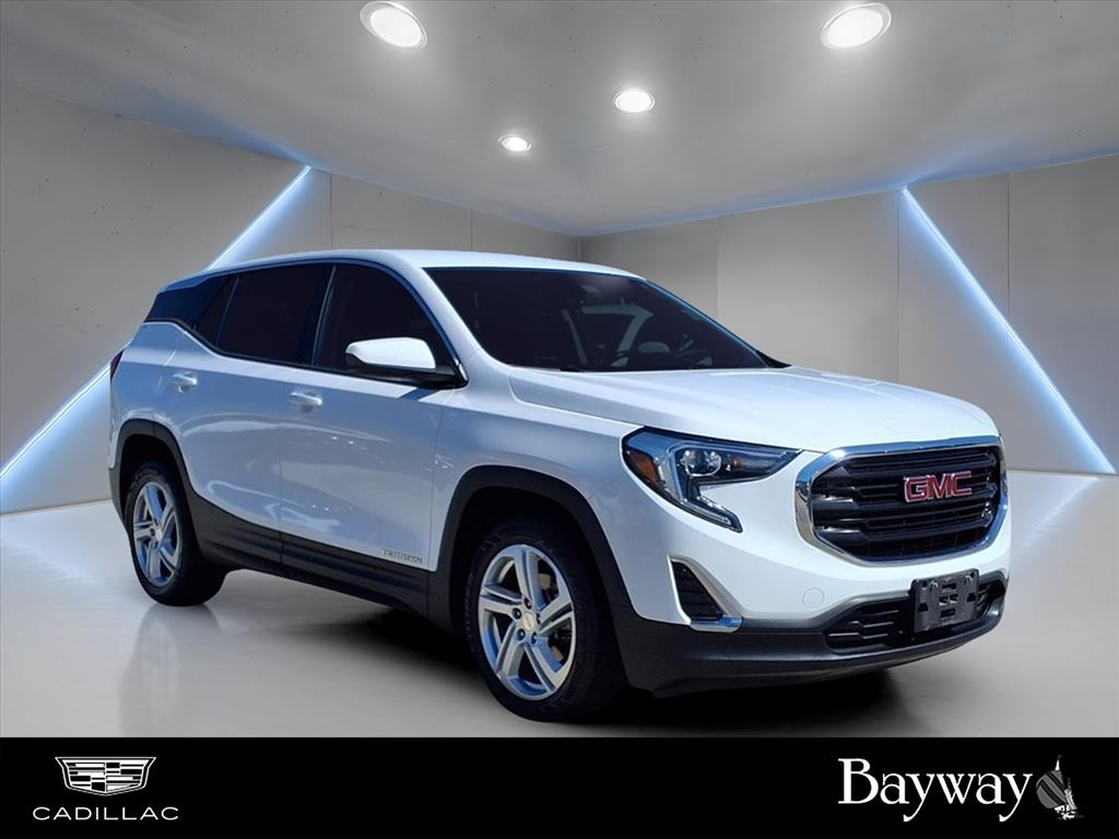 2018 GMC Terrain SLE White at Texan Dodge Chrysler Jeep Ram