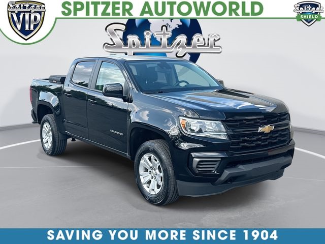 Black 2022 Chevrolet Colorado Pickup Truck Four-Wheel Drive 8-Speed Automatic