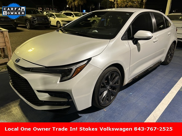 2025 Toyota Corolla Hybrid  White at Davis Toyota of Orangeburg