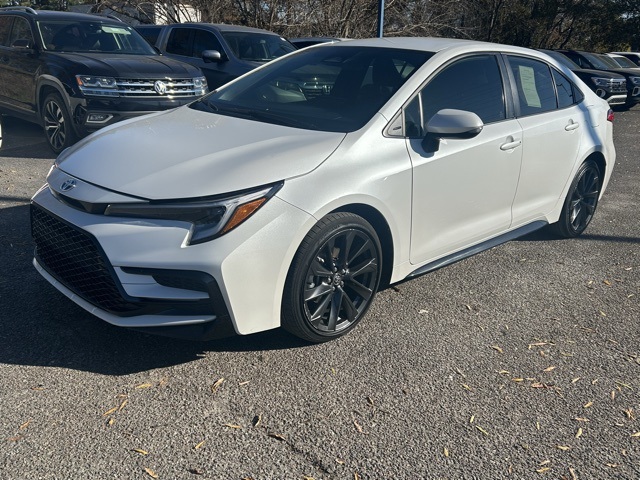2025 Toyota Corolla Hybrid  White at Davis Toyota of Orangeburg