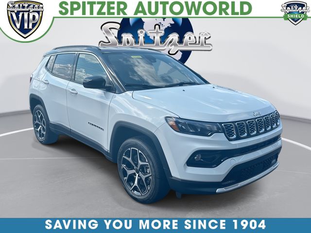 Bright White Clearcoat 2026 Jeep Compass SUV / Crossover Four-Wheel Drive 8-Speed Automatic