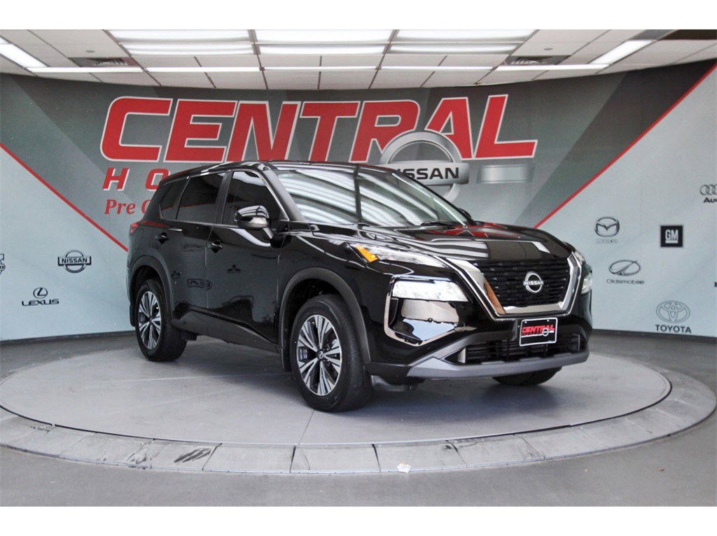 2022 Nissan Rogue SV Black at Central Houston Nissan