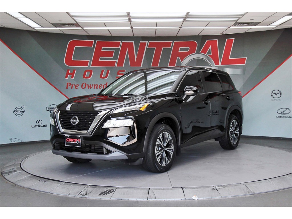 2022 Nissan Rogue SV Black at Central Houston Nissan