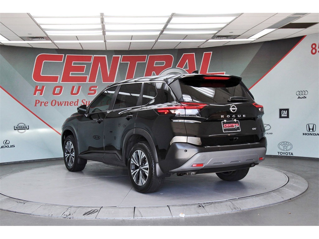 2022 Nissan Rogue SV Black at Central Houston Nissan