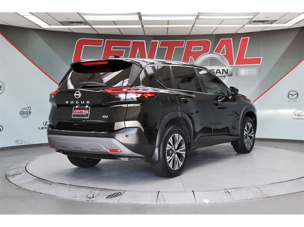 2022 Nissan Rogue SV Black at Central Houston Nissan