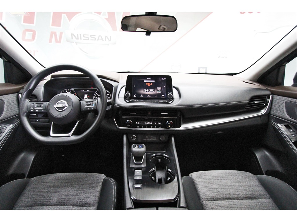 2022 Nissan Rogue SV Black at Central Houston Nissan