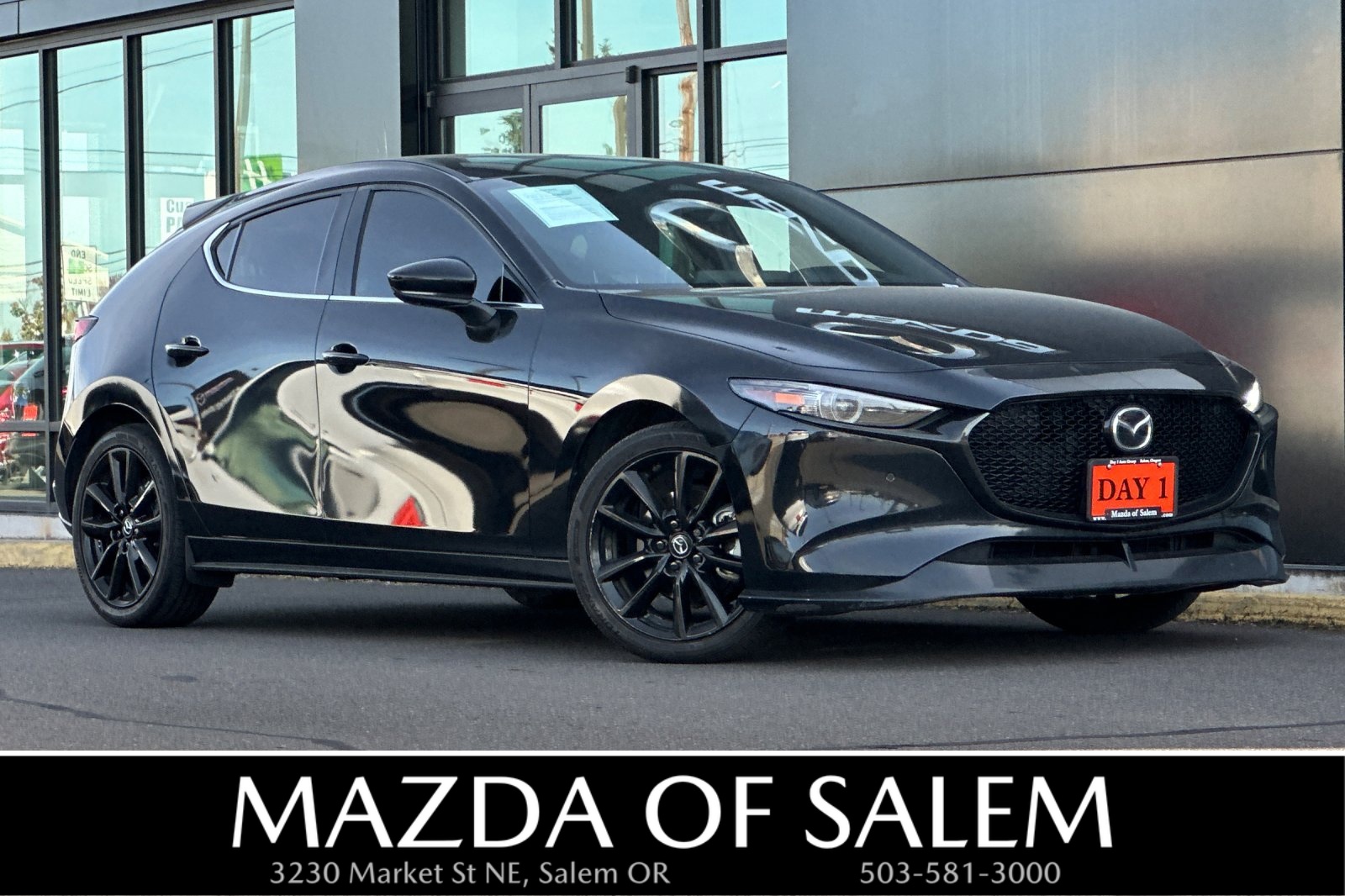 Jet Black Mica 2024 Mazda MAZDA3 Sedan All-Wheel Drive 6-Speed Automatic