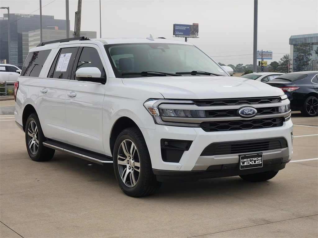 2023 Ford Expedition Max XLT White at Wharton Ford