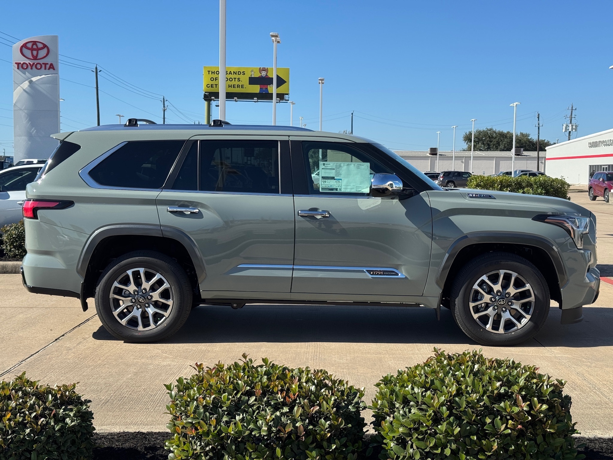 2026 Toyota Sequoia 1794 Edition  at Classic Toyota Galveston
