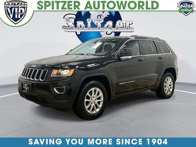 Brilliant Black Crystal Pearlcoat 2015 Jeep Grand Cherokee Laredo 4WD SUV / Crossover Four-Wheel Drive 8-Speed Automatic