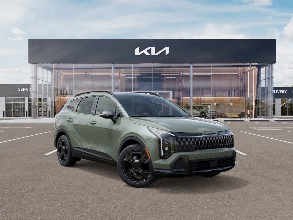 2026 Kia Sportage Plug-In Hybrid X-Line Green at DeMontrond Automotive Group