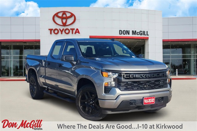 2024 Chevrolet Silverado 1500 Custom Gray at Don McGill Toyota