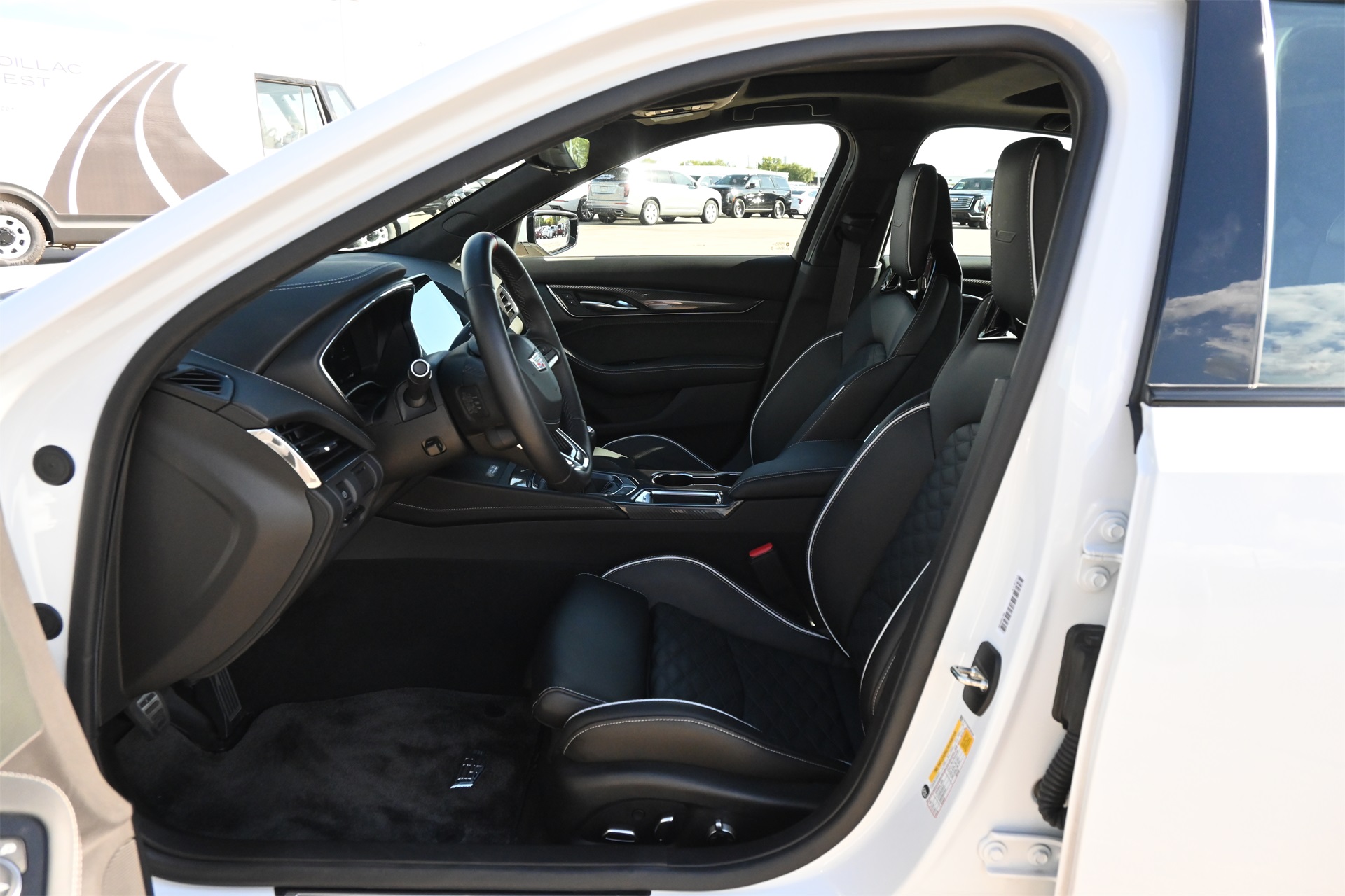 2023 Cadillac CT5 V-Series White at Bayway Cadillac Southwest